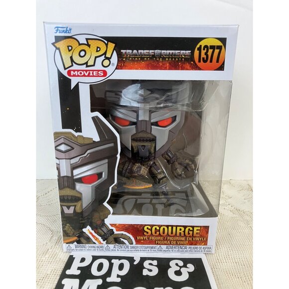 Funko Pop! Transformers: Scourge 1377 Vinyl Figure Brand New - Picture 1 of 8